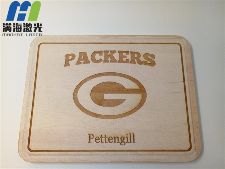 木質砧板激光刻字