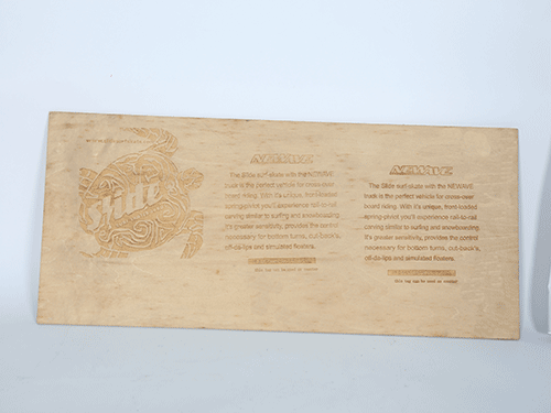 竹木製品激光雕花