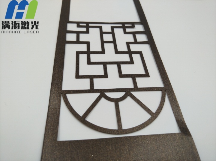 紙製月餅盒激光鐳雕窗花