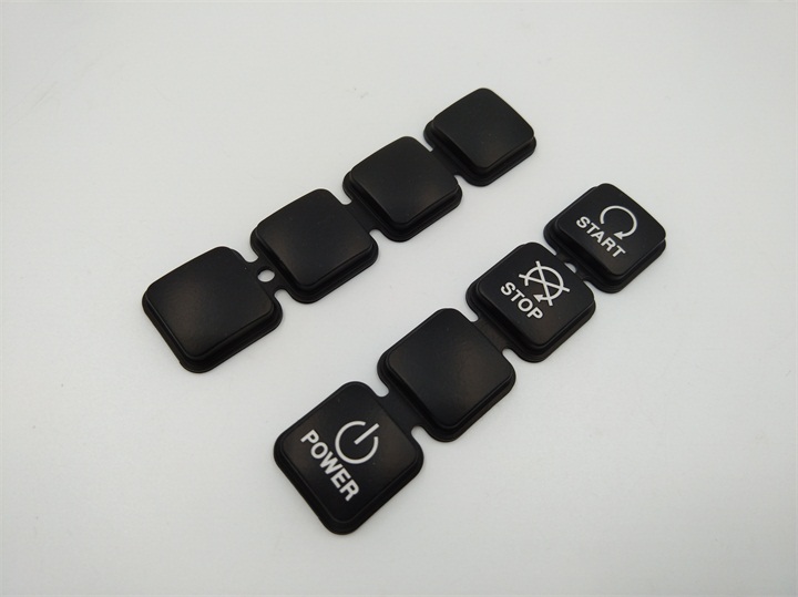 汽車塑膠按（àn）鍵激光打標