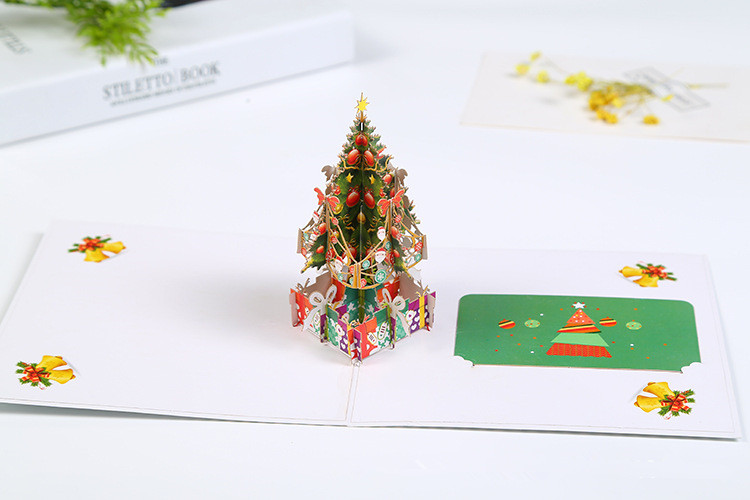 聖誕賀卡激光切割加工