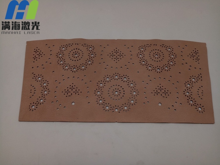 皮製品皮料激光打孔加工