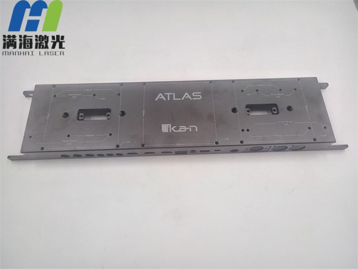 機箱氧化鋁麵板激光打（dǎ）標（biāo）加工