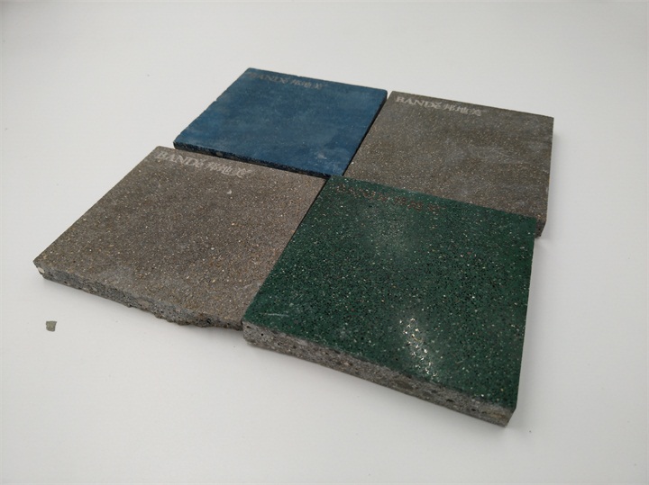 邦地美硬（yìng）化地坪樣板激光打標