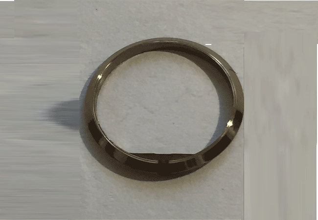 中興天機手機攝像頭圈激光雕刻