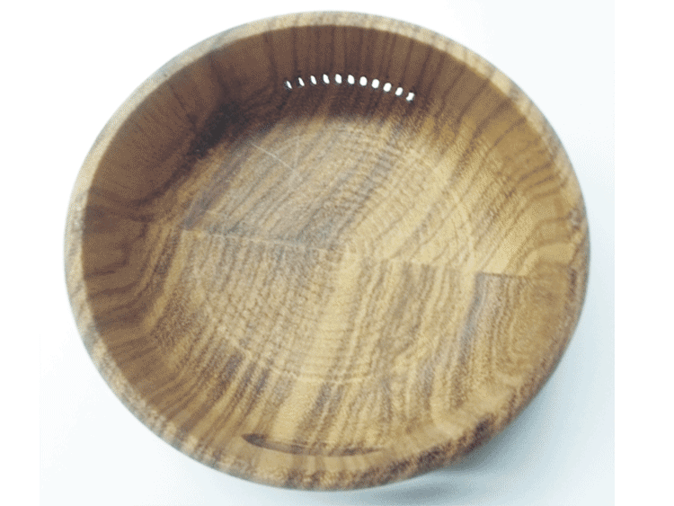 黑檀木底座曲麵激光（guāng）打孔