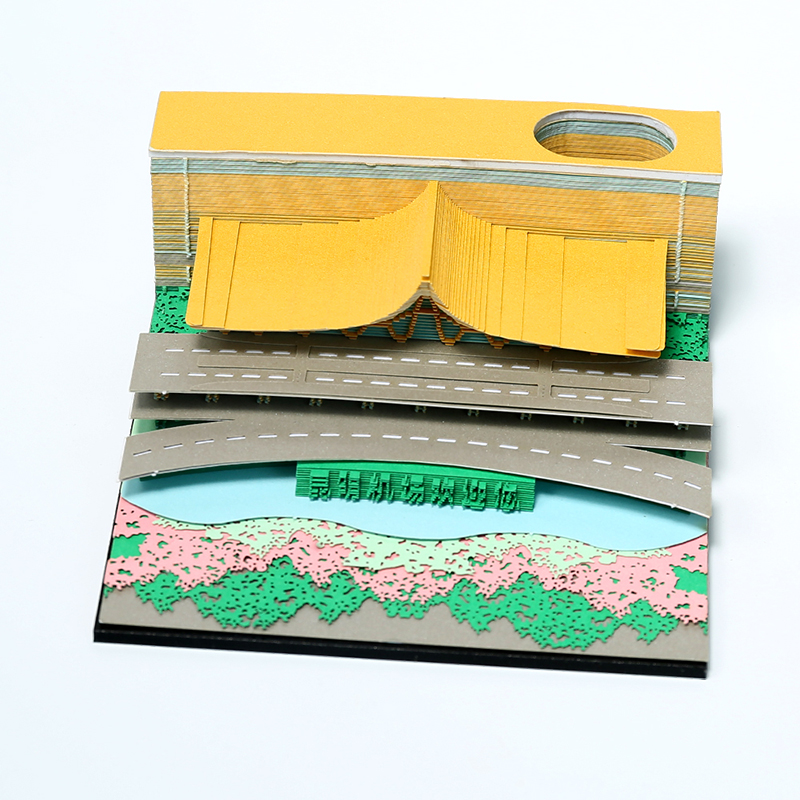 3d立體便簽雲南機場3d立體便簽紙定製廠家