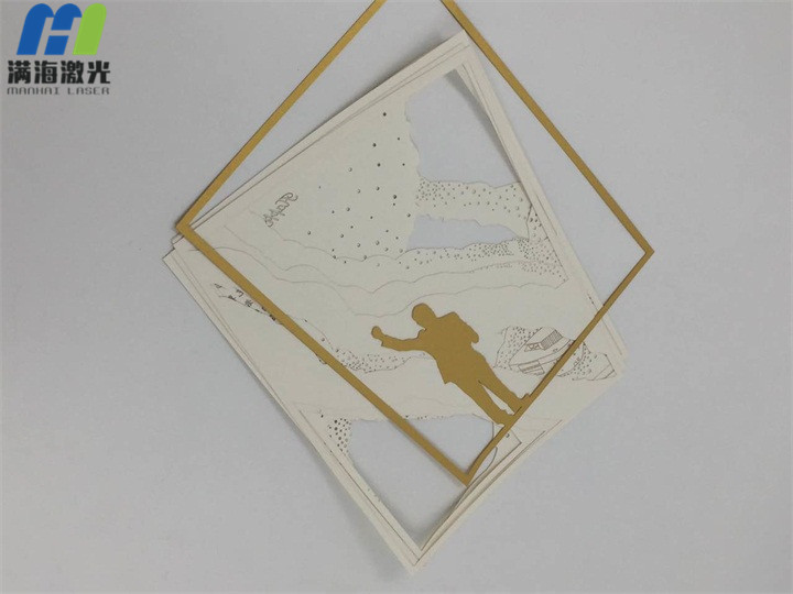 創意紙影（yǐng）燈激光打標