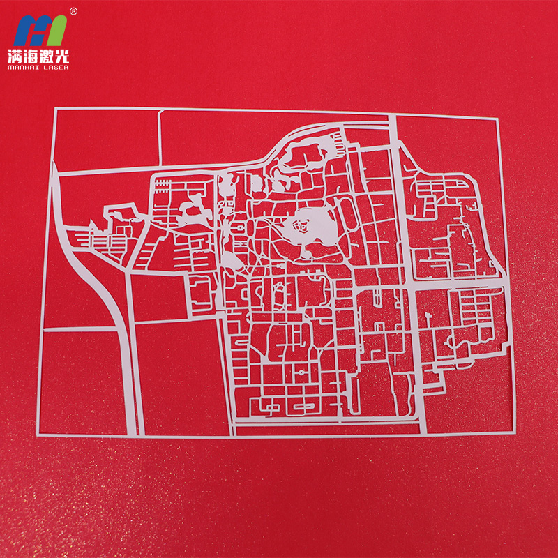 地圖（tú）紙雕