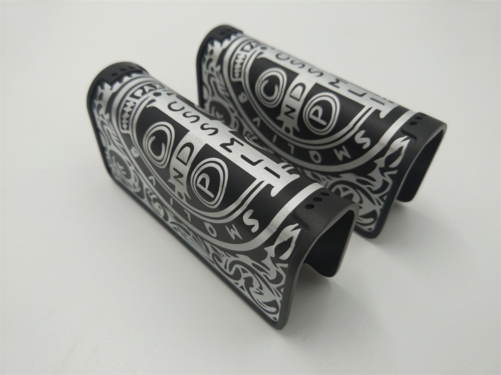 點煙器鋁合金外殼激光（guāng）雕（diāo）花