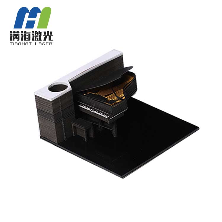 日本立體（tǐ）模型便簽紙鋼琴3D便簽（qiān）廠家直銷