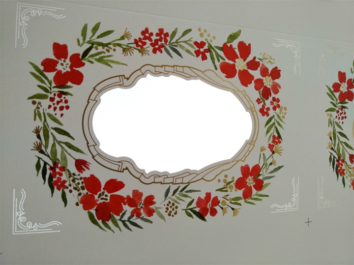 製質請柬激光打孔