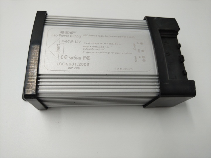 光纖（xiān）機激光雕刻（kè）鋁（lǚ）合金LED防水（shuǐ）電源外殼