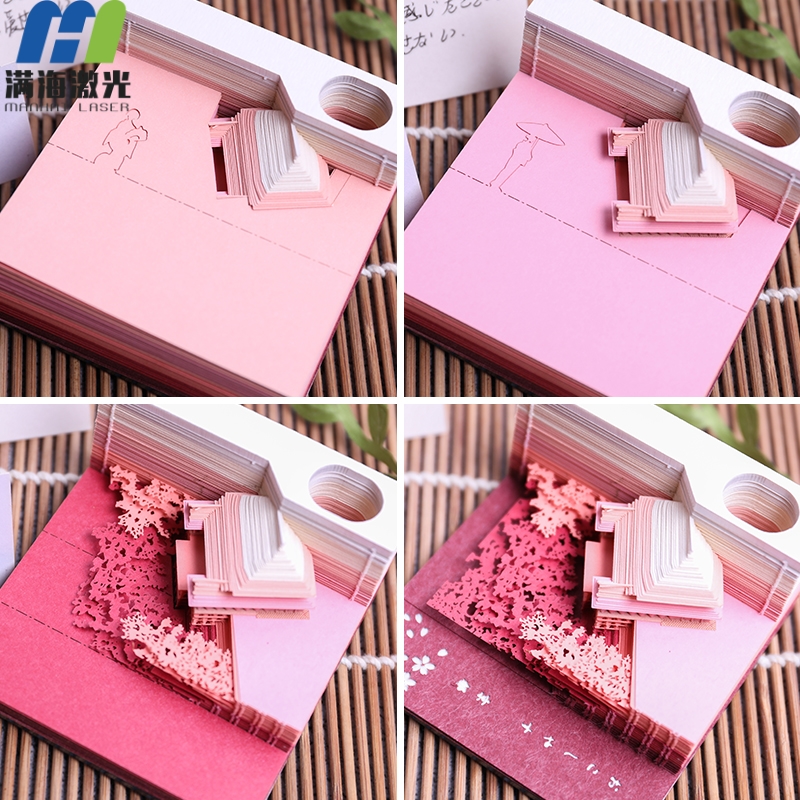 日本同款3D立（lì）體清水寺（sì）便簽紙定製廠家