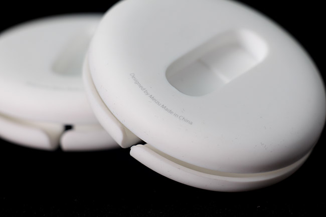 魅族（zú）耳機矽膠繞線器紫（zǐ）光打（dǎ）標